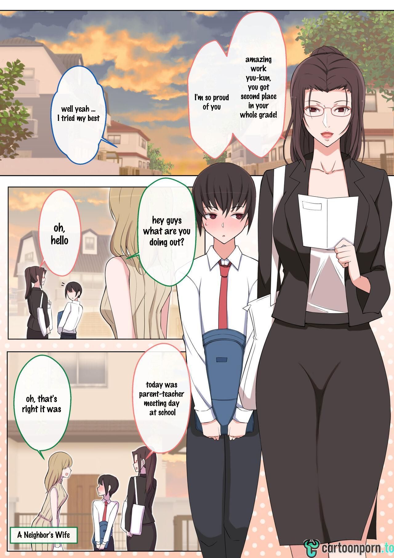 Hentai Manga Comic-I want to be bullied by my mom-Read-2